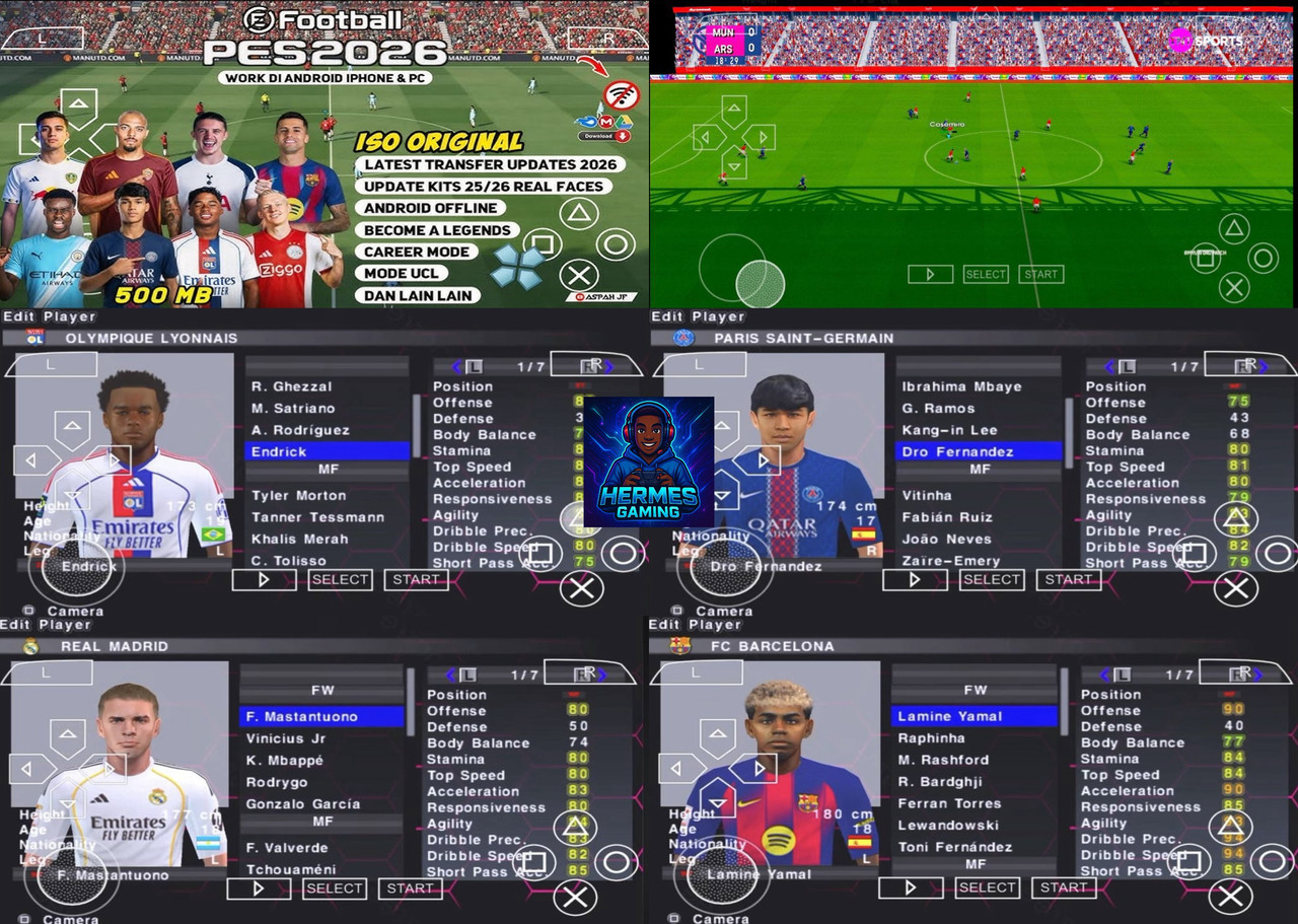 eFootball PES 2026 PPSSPP