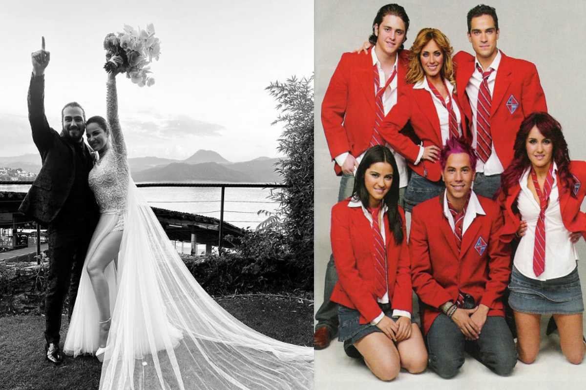 Integrantes de RBD se reúnen en la boda de Maite y conmueven al cantar juntos