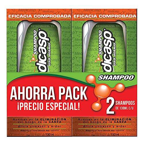 Amazon: Shampoo Medicasp Ahorra Pack 
