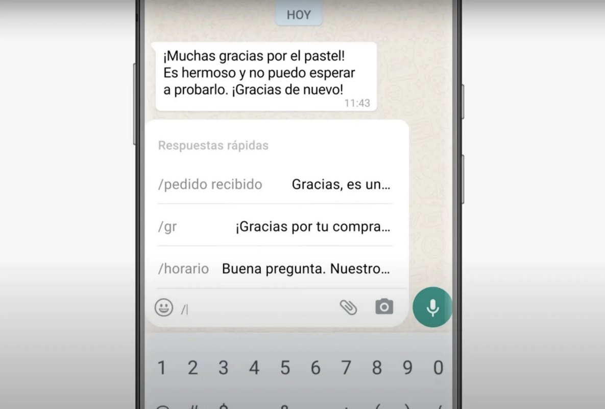 ¿Cómo enviar respuestas rápidas sin entrar a WhatsApp?