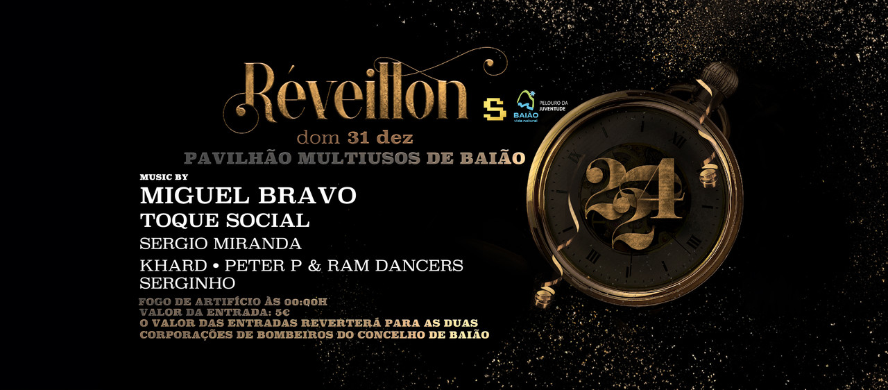 Toupeiras - Passagem de Ano 2024 - Baião