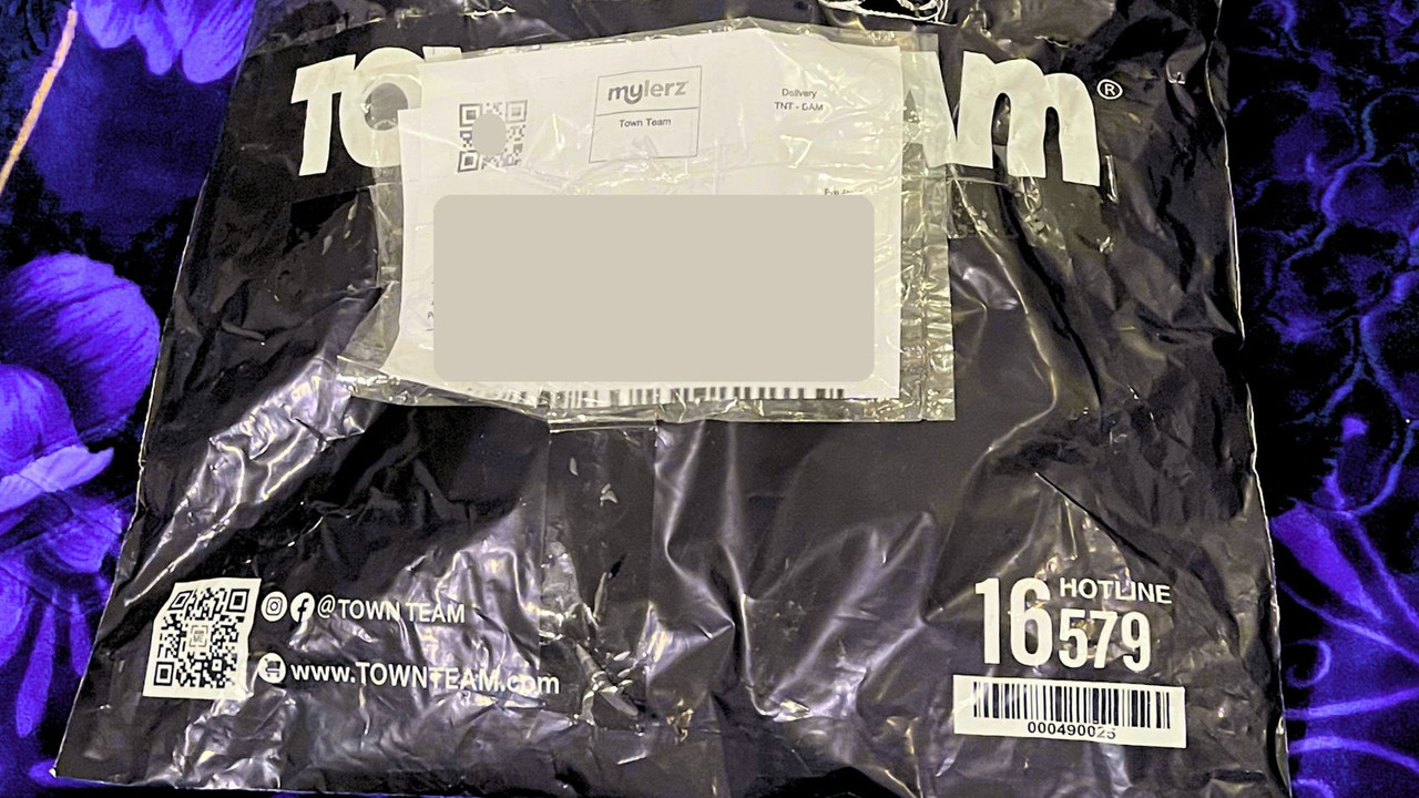 صورة للشحنة بعد الإستلام من تاون تيم