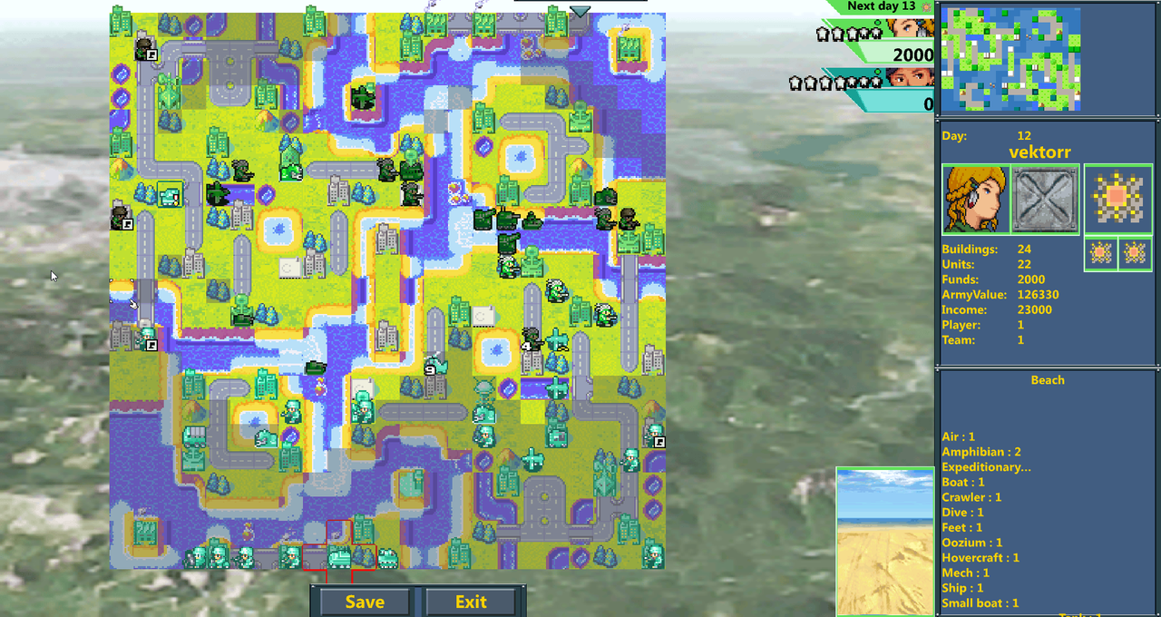 Commander Wars Screenshot (60)