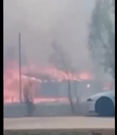 В Омской области бушуют пожары