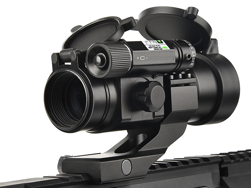 EZSHOOT green laser dot sight with 20mm cantilever mount
