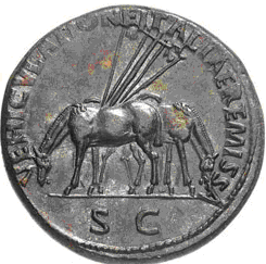 Glosario de monedas romanas. ITALIA. 14