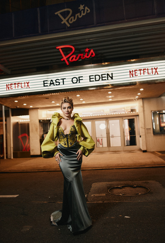 Florence Pugh East Of Eden Prem NYCleavage27