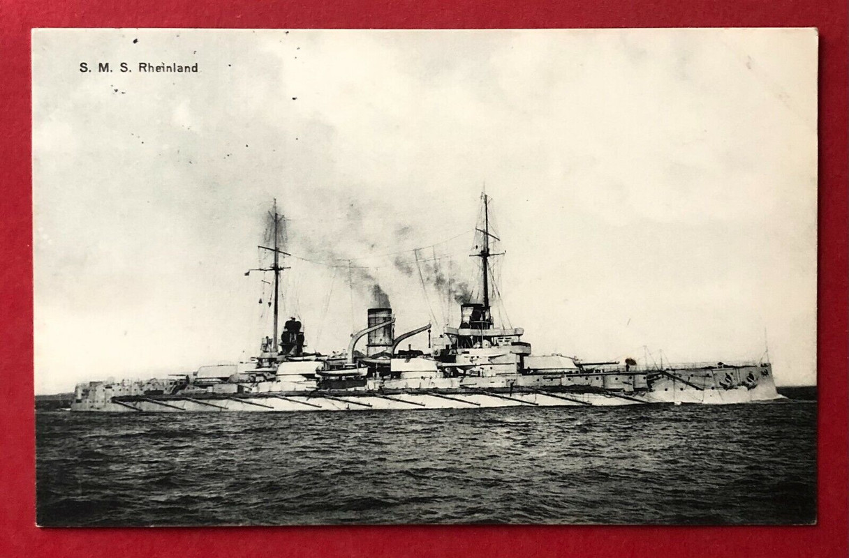 AK Kaiserliche Marine 1915 S. M. S. Rheinland ( 96060