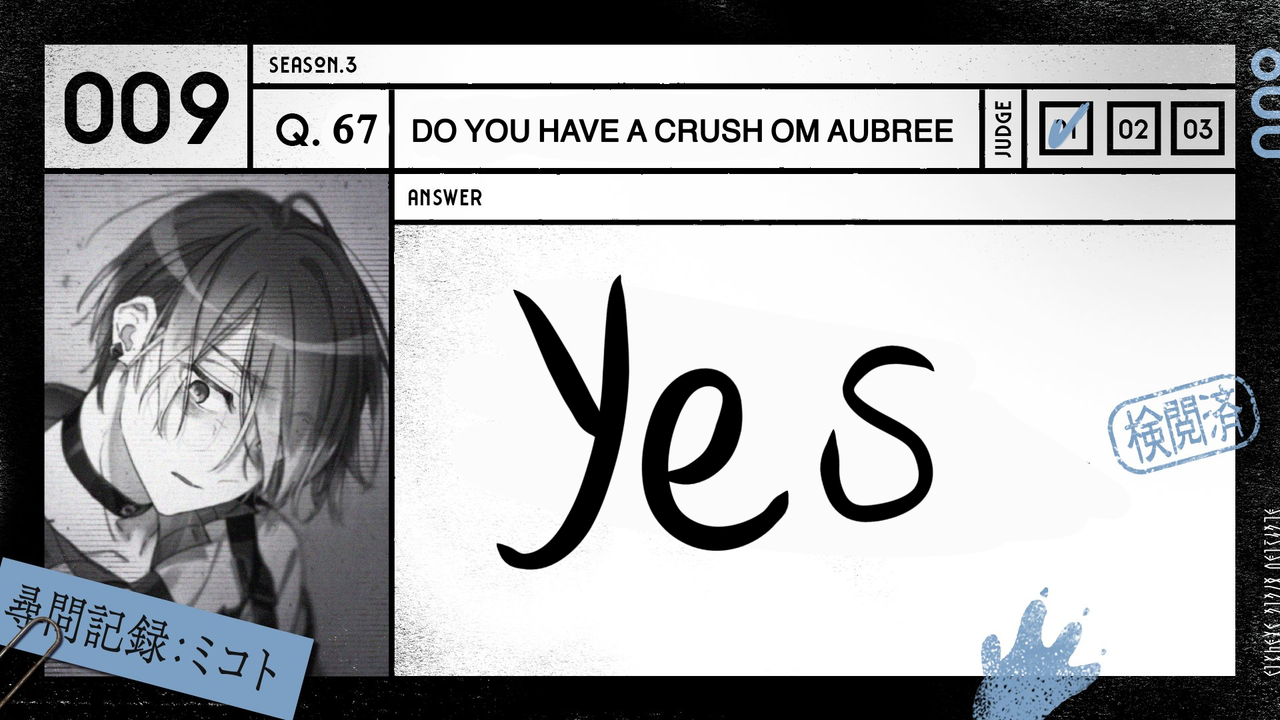 SECRET INTERROGATION QUESTION 676767 MIKOBREE CANON CONFIRMED BY MICHAEL MILGRAM