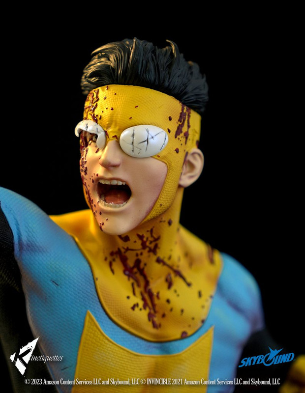 Kinetiquettes : Invincible – Mark Grayson 1/4 Statue 13