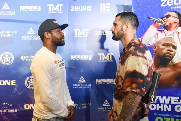 Джон Готи III заплашва Мейуедър след масовото сбиване в показното им