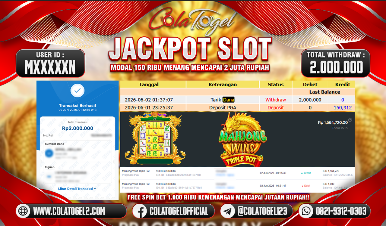 JACKPOT SLOT GACOR!!