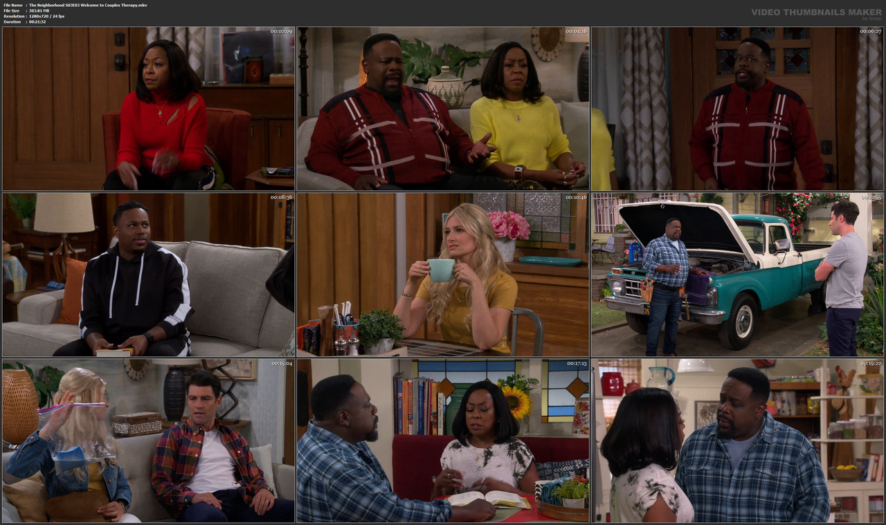 The Neighborhood S03E03 Welcome to Couples Therapy.mkv