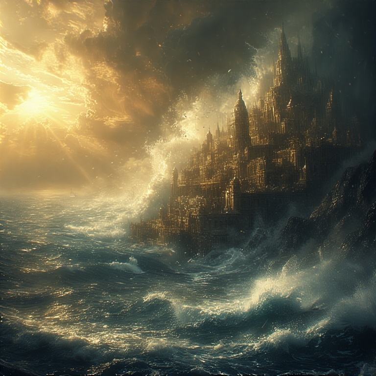 A-dramatic-seascape-depicts-a-22