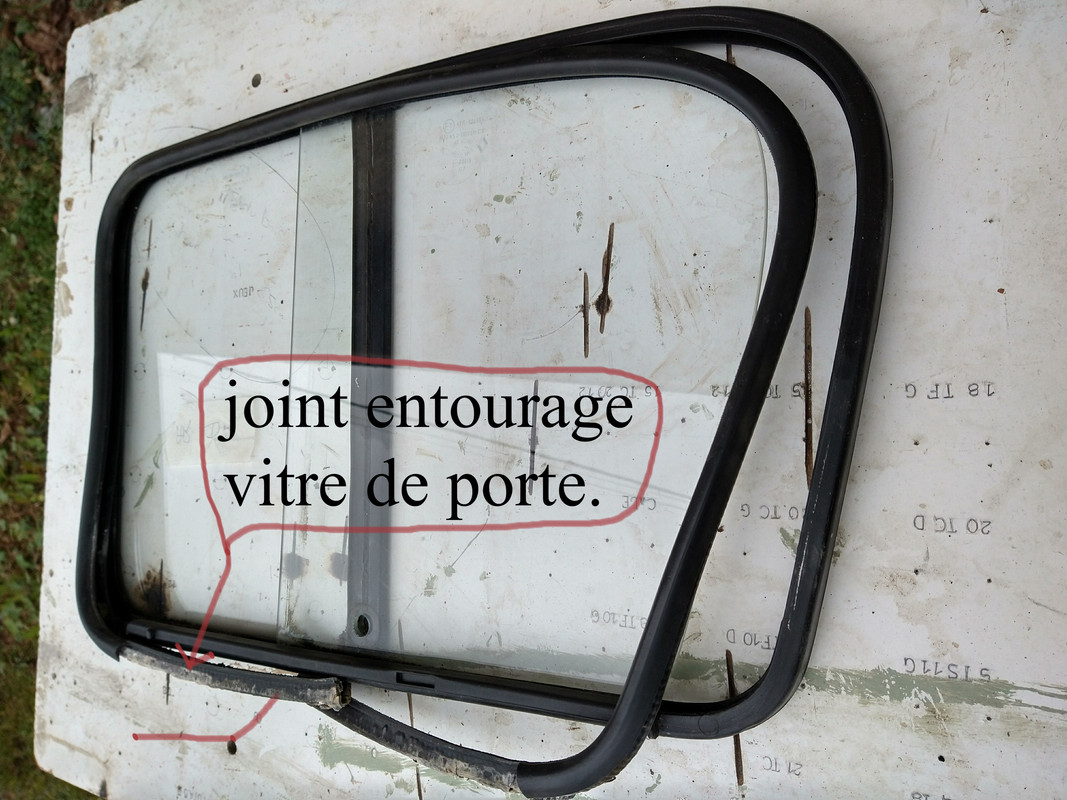 joint vitre