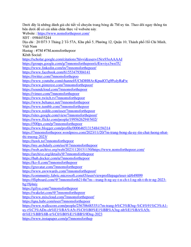 7M - Trang Bóng Đá Uy Tín, Chất Lượng Nhất Thị Trường 2023