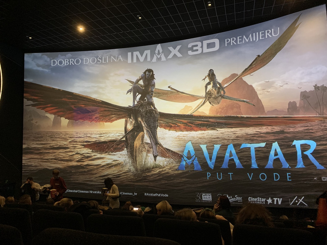 Premijera spektakularnog akcijskog SF-a ‘Avatar: Put vode’ u Cinestaru Arena IMAX Zagreb