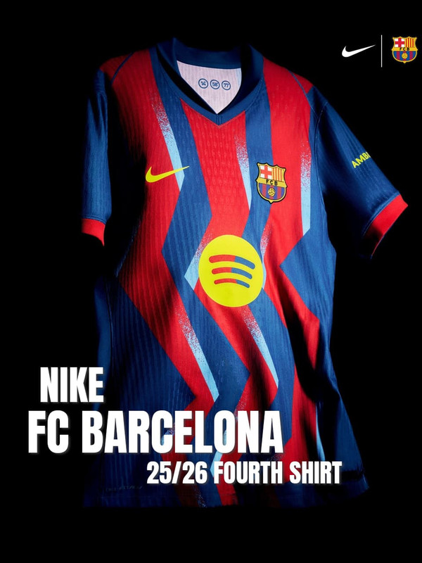 FC Barcelona El Clasico Fourth Jersey Mobile Slide