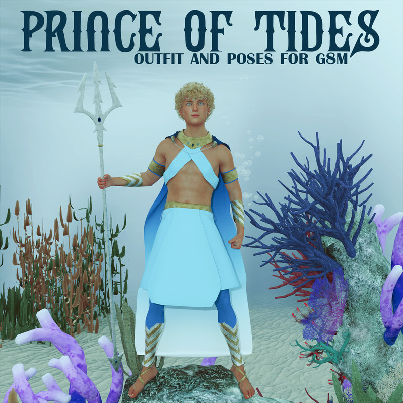 Prince of Tides ~ Outfit and Poses For G8M