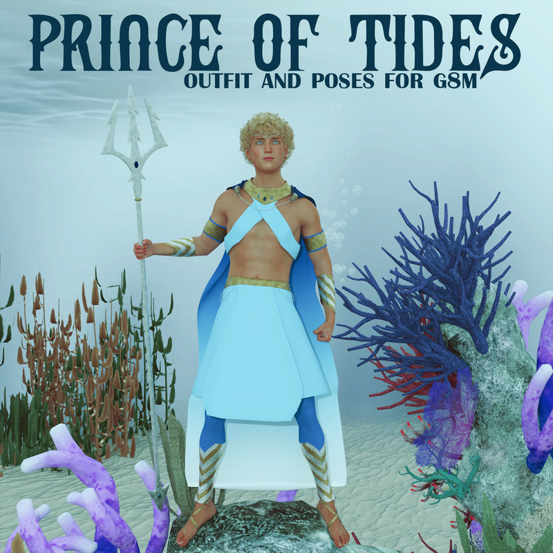 Prince of Tides ~ Outfit and Poses For G8M Prince of Tides ~ Outfit and Poses For G8M