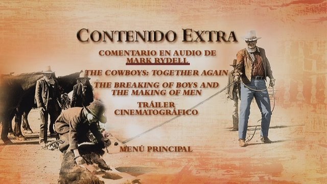 4 - Los Cowboys [DVD9Full] [PAL] [Cast/Ing/Ale] [Sub:Varios] [1972] [Western]