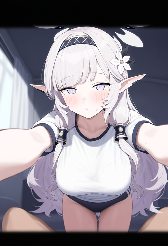 1girl, himari (blue archive), blue archive, official art, alternate breast size, s-3531824704