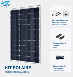 Un kit panneau solaire autoconsommation