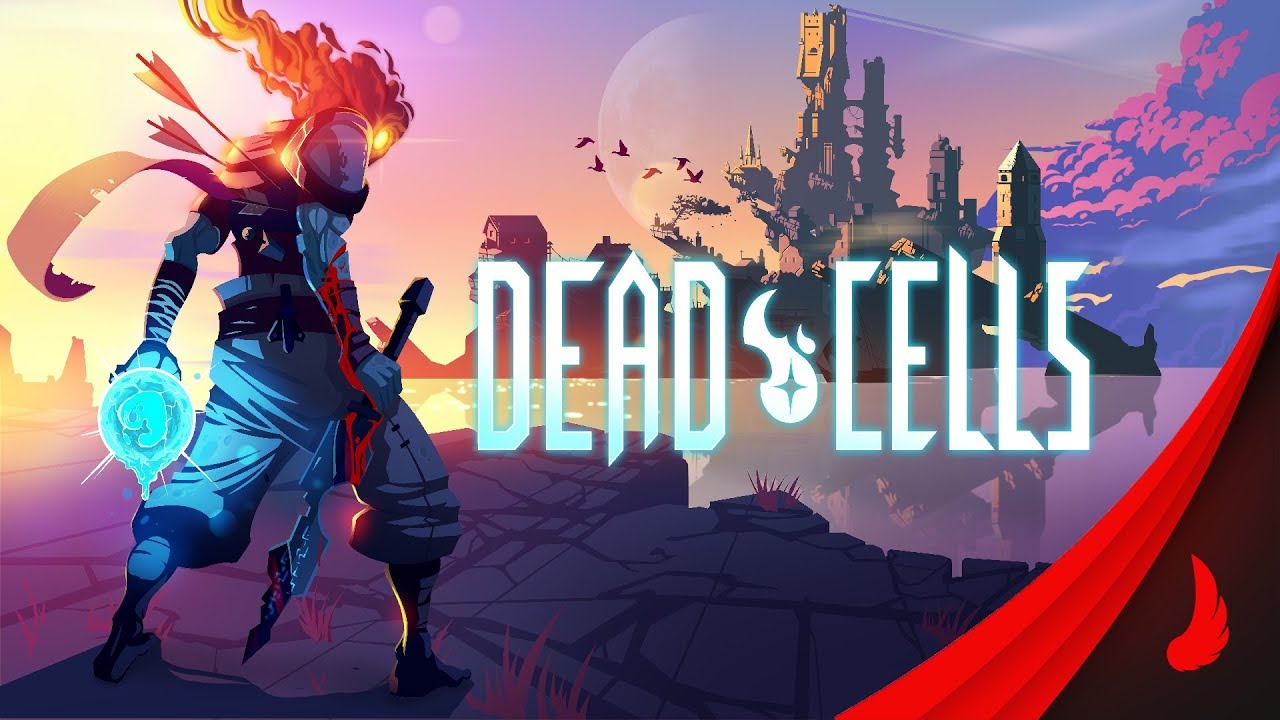 Dead Cells gameplay showing combat and dungeon environments