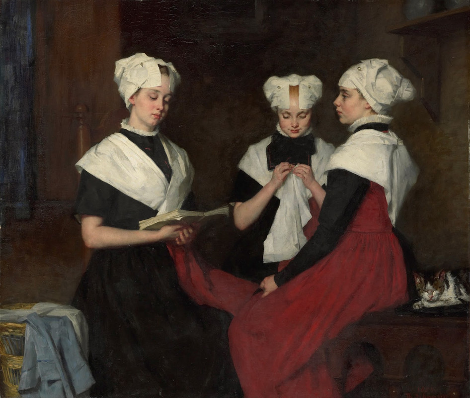 Th-r-se-Schwartze-Drie-meisjes-uit-het-Amsterdamse-Burgerweeshuis-1885
