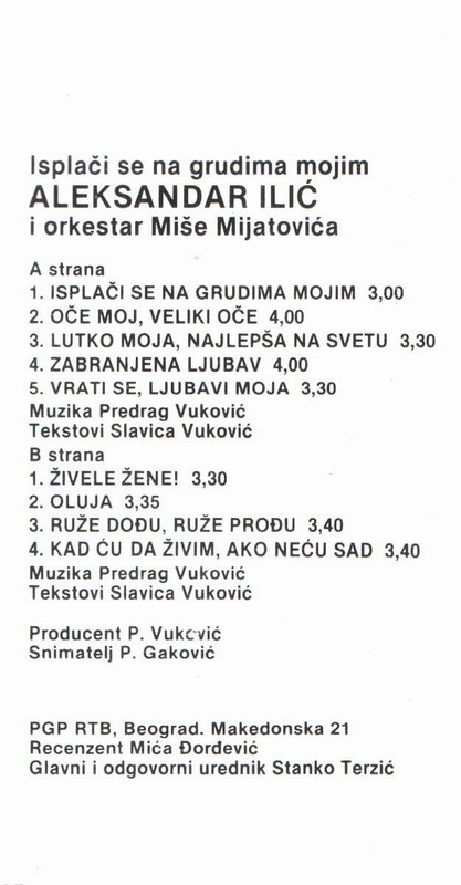 Aleksandar Aca Ilic 1983 - 1 kz