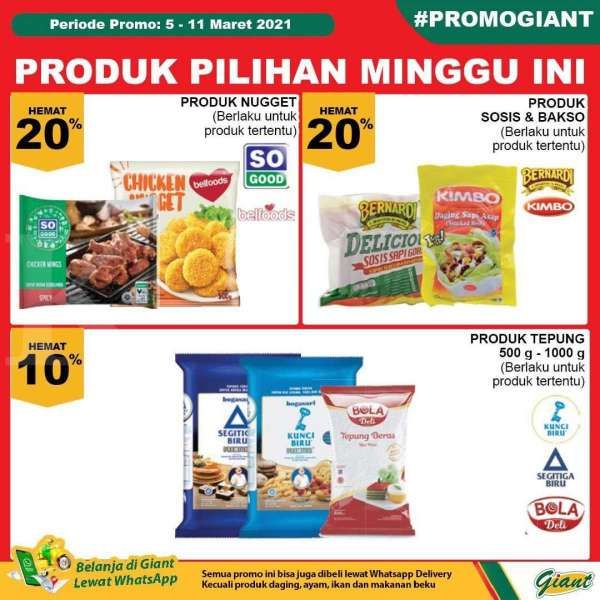 Katalog Promo Giant 5-11 Maret 2021 
