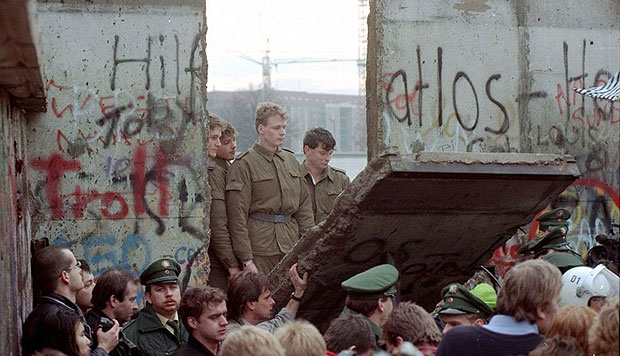 El muro de Berlín se derrumbó en noviembre de 1989