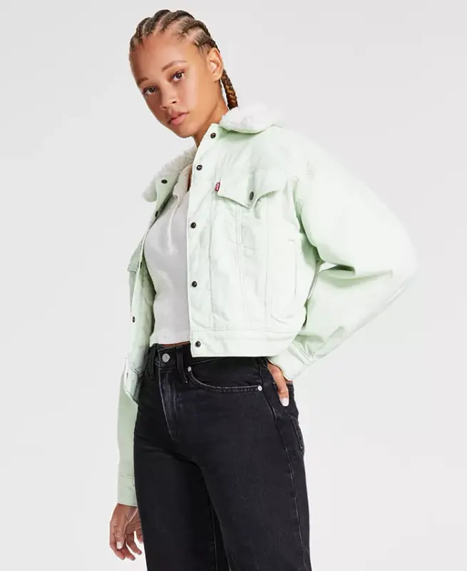 Exclusive Offer: Levi’s Sherpa Trucker Jacket Only .56 at Macy’s! Exclusive Offer: Levi’s Sherpa Trucker Jacket Only .56 at Macy’s!