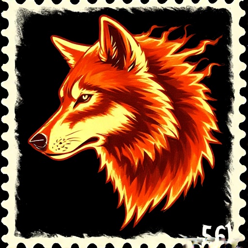 Postal-stamp-style-art-of-a-fl-20