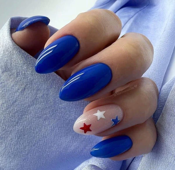 DIY Simple 4th of July Nails Ideas for Beginners