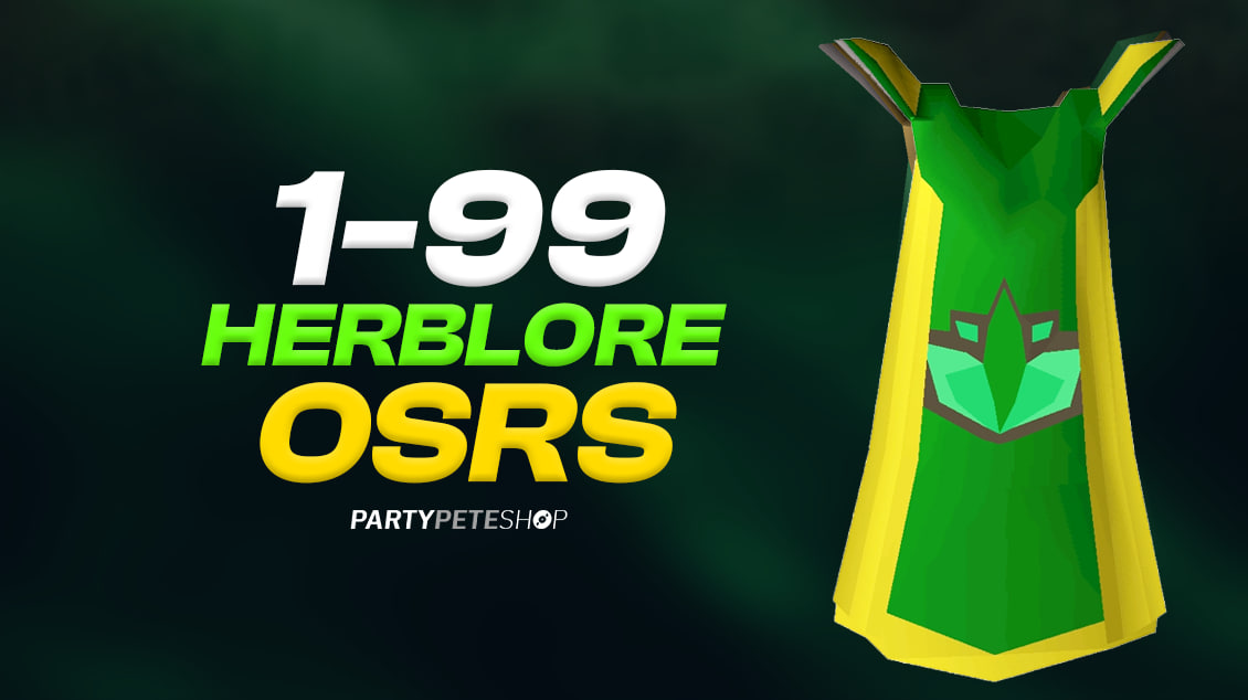 Fastest Way to Get 99 Herblore in OSRS