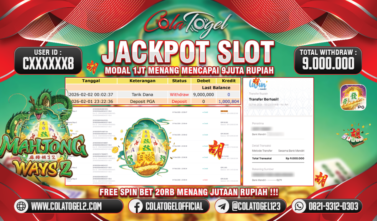 JACKPOT SLOT GACOR!!