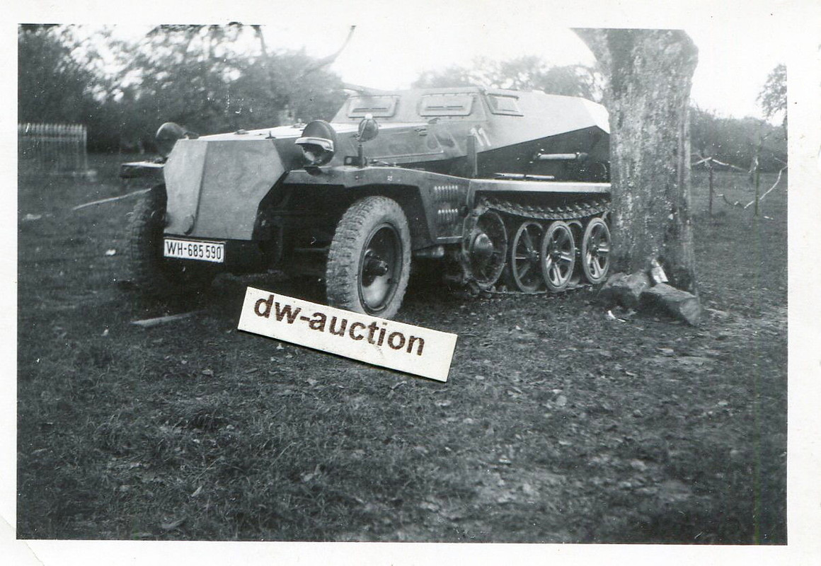Sturmgeschütz Abt. , SdKfz Halbkette Munitionssc