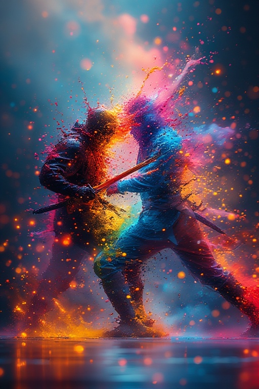 Two-abstract-figures-in-a-swor-2