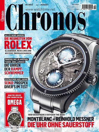 Cover: Chronos Uhrenmagazin No 04 Juli-August 2023