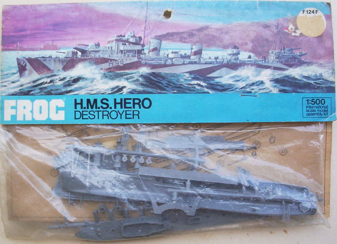Frog 500 H.M.S. Hero Destroyer