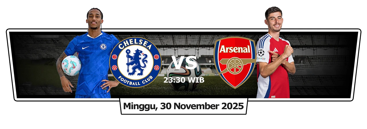 Playkami prediksi Chelsea vs Arsenal 30 November 2025