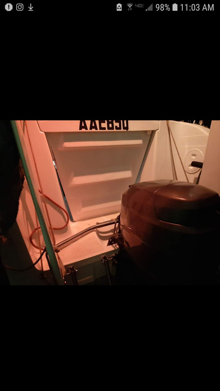 Mac26X Companionway Storage