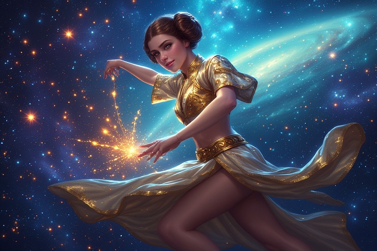 Princess-Leia-in-Golden-outfit-(2)