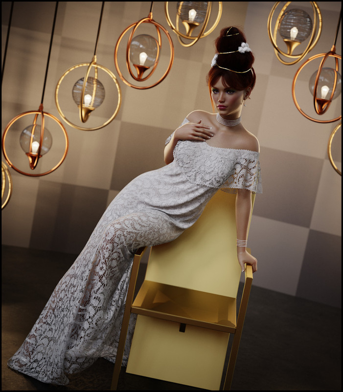 7th Ave: dForce - Evelyn Gown for G8Fs 7th Ave: dForce - Evelyn Gown for G8Fs