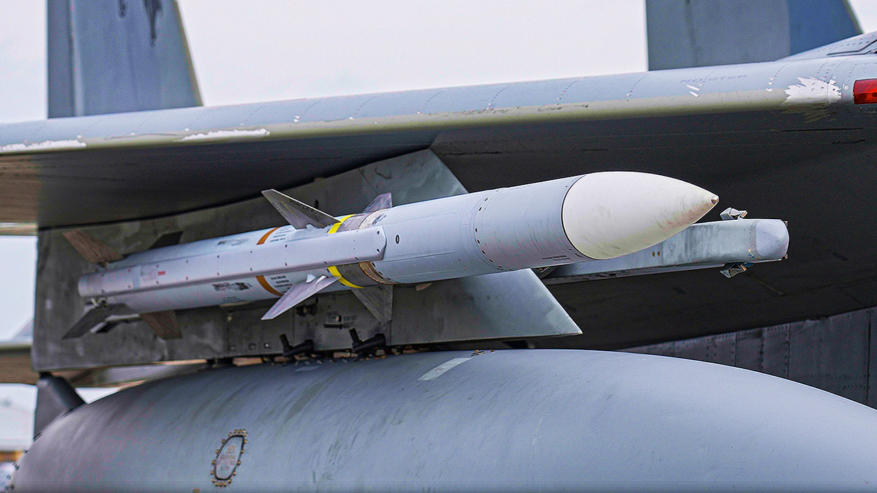 Latest Version Of The AIM-120 AMRAAM