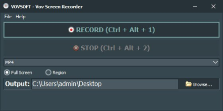 VovSoft Vov Screen Recorder 3.2 Multilingual
