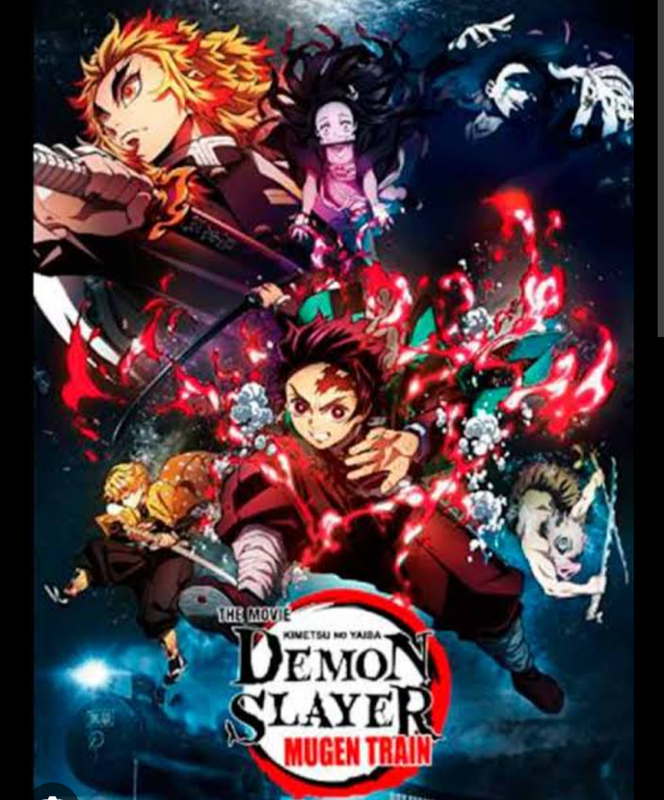 Demon Slayer trem do infinito 