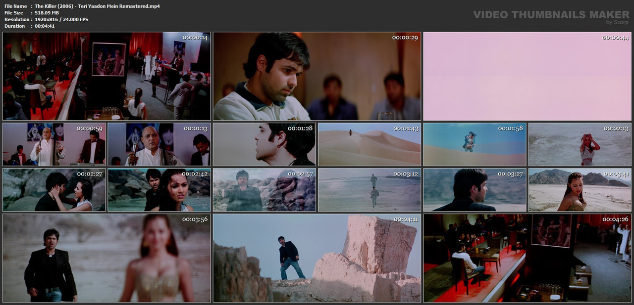 The Killer (2006) - Teri Yaadon Mein Remastered.mp4
