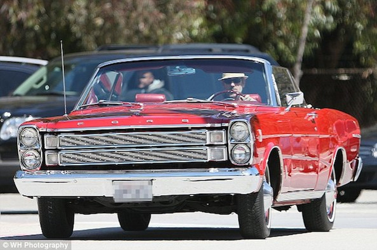 Hugh driving his 1966 Ford